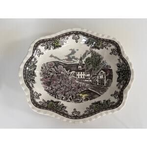 Johnson Brothers Friendly village Scalloped Bowl. 11”